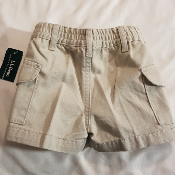 L. L. Bean Boys shorts cargo style 6 months NEW - Picture 2 of 4